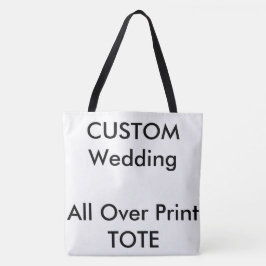 Hochzeitsnadel auf der ganzen Oberfläche des DRUCK Tasche