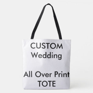 Hochzeitsnadel auf der ganzen Oberfläche des DRUCK Tasche