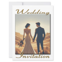 Hochzeitspaar bei Sonnenuntergang
