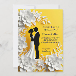 ✨ Hochzeitspaar-Karte für Braut-Event ✨ Einladung