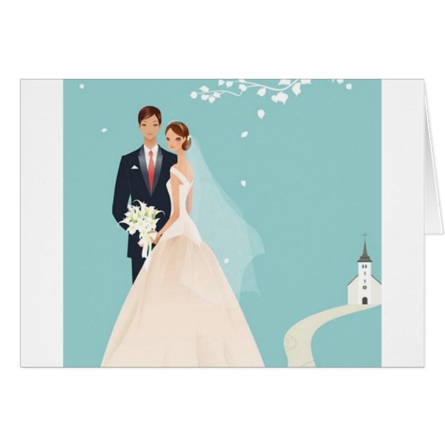 Hochzeitspaare (Vorderseite (Horizontal))