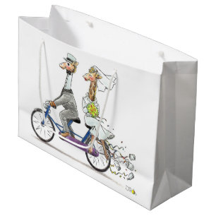 Hochzeitspaargiraffen Große Geschenktüte
