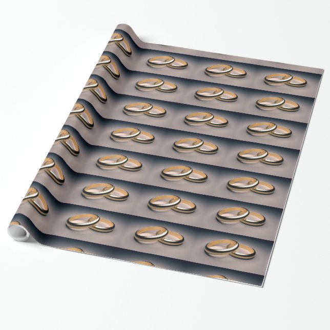 Hochzeitspapier Geschenkpapier (Ungerollt)