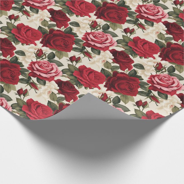Hochzeitspapier Geschenkpapier (Ecke)