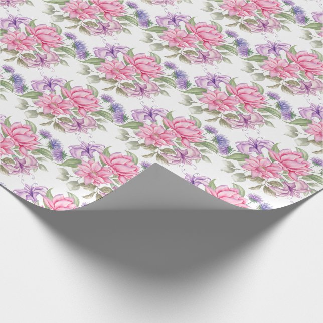 Hochzeitspapier Geschenkpapier (Ecke)