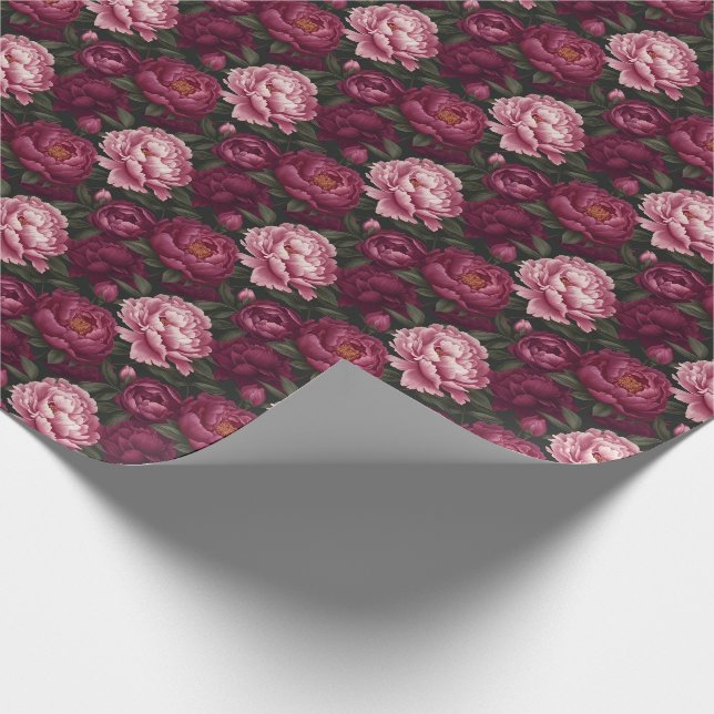 Hochzeitspapier Geschenkpapier (Ecke)