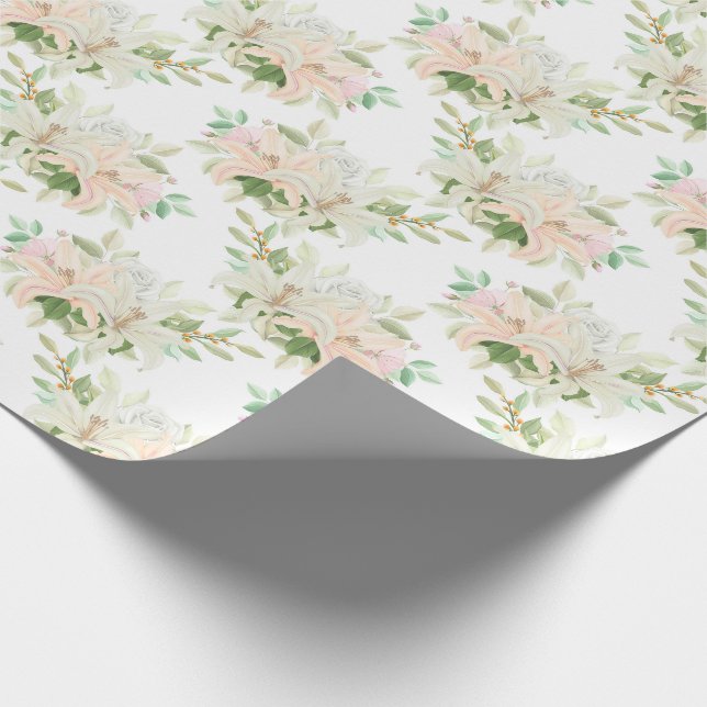 Hochzeitspapier Geschenkpapier (Ecke)