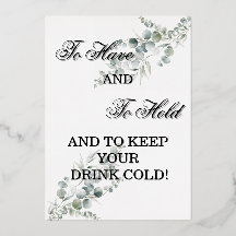 Hochzeitspartygastgeschenk Schild