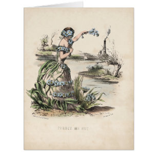 Hochzeitsplakat Victorian Flower Tokens