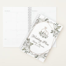 Hochzeitspläne für geometrische Cherish White Flor