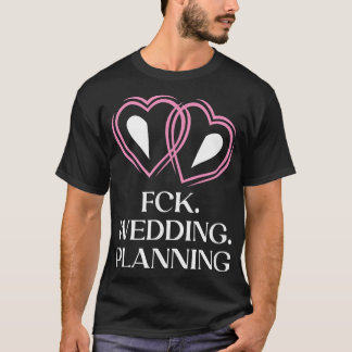 Hochzeitsplanende Verlobung Witziger Verlobter Spa T-Shirt