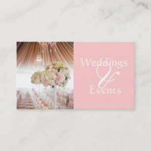 Hochzeitsplaner, Catering, Verpflegung, Visitenkarte