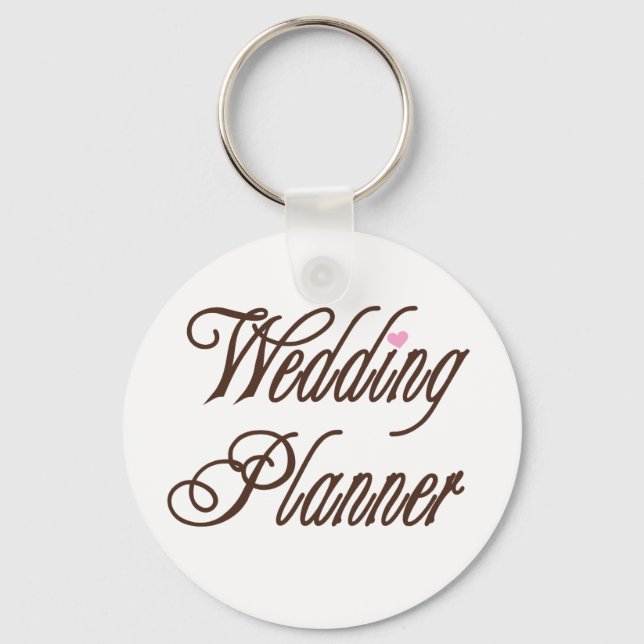 Hochzeitsplaner Classy Browns Schlüsselanhänger (Vorderseite)