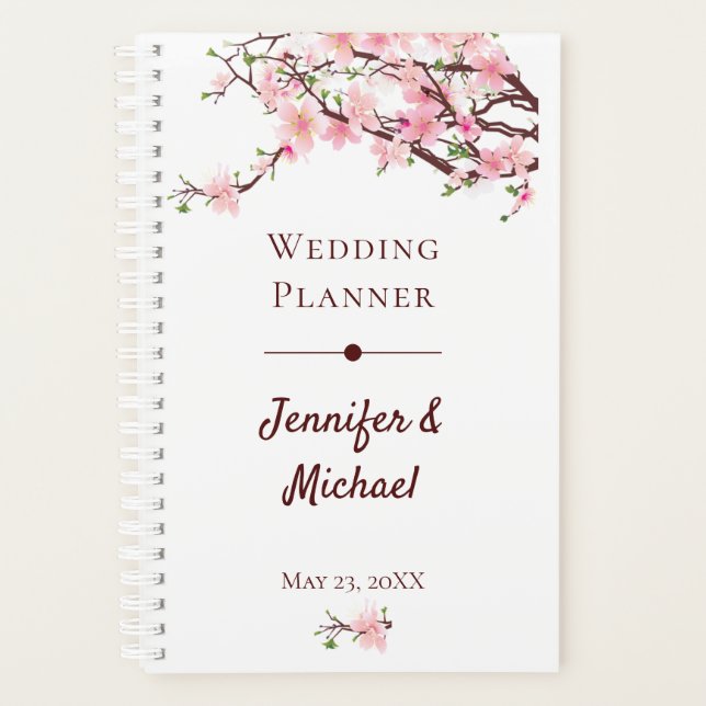 Hochzeitsplaner mit 2 Fotovorlagen Planer (Vorderseite)