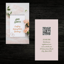 Hochzeitsplaner QR Business Card
