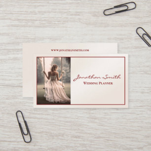 Hochzeitsplaner-Visitenkarte Visitenkarte