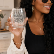 Hochzeitsplanung, Brie to Be Wine Glass