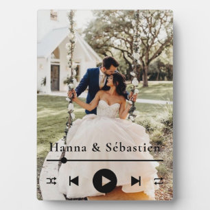 Hochzeitsplatz Foto Fotoplatte