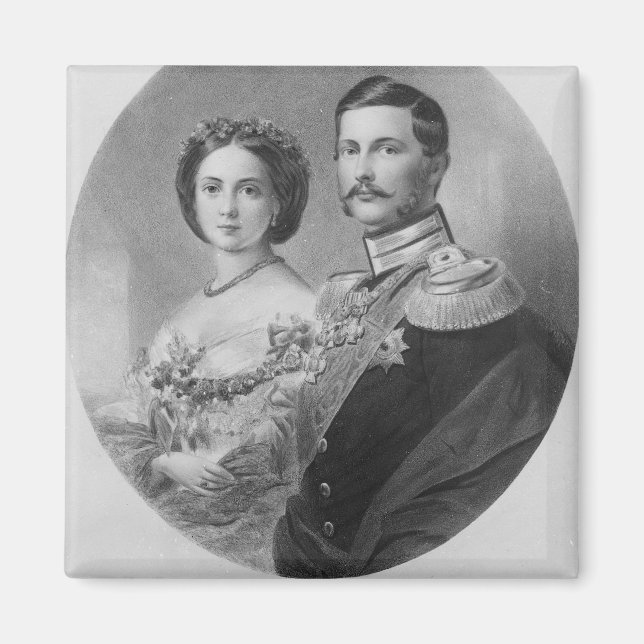 Hochzeitsportrait ihrer Königlichen Hoheit Magnet (Vorne)