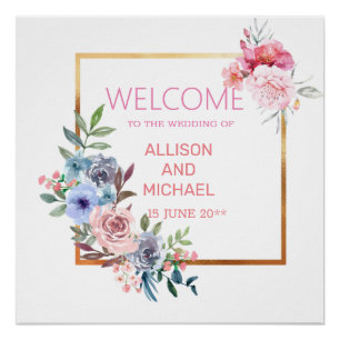 Hochzeitsposter Poster