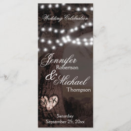 Hochzeitsprogramm | Baum mit Party Lights Programm