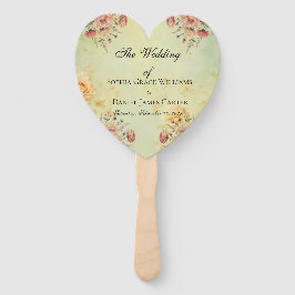 Hochzeitsprogramm Fächer