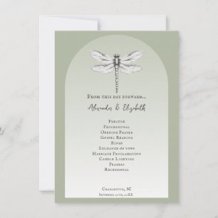 Hochzeitsprogramm für die Grüne Libelle