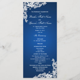 Hochzeitsprogramm für Saphir und Flora Programm