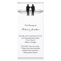 Hochzeitsprogramm für Schwarz-Weiß-Eleganz