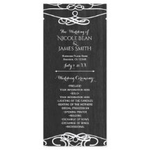 Hochzeitsprogramm für Schwarzwald und Weißwein