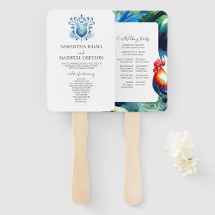 Hochzeitsprogramm Key West Florida Fächer