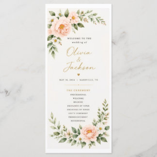 Hochzeitsprogramm Programm