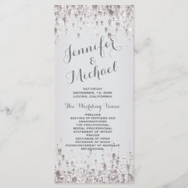 Hochzeitsprogramm | Subtile Silver Programm