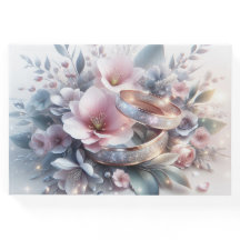 Hochzeitsraten und Blume