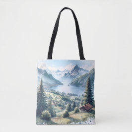 Hochzeitsreise Schweiz Alpen Tasche