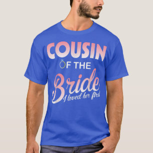Hochzeitsrennen Verheirateter Cousin der Braut, di T-Shirt