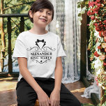 Hochzeitsring Träger Black Tuxedo Krawatte Weiß T-Shirt<br><div class="desc">Hochzeitsring Träger Black Tuxedo Krawatte Weißer T - Shirt</div>