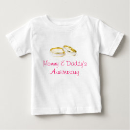 Hochzeitsrings Baby T-shirt