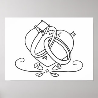 Hochzeitsrings Poster