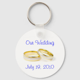 Hochzeitsrings Schlüsselanhänger