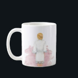Hochzeitsrobe Rosa Zukunft mrs Monogramm Kaffeetasse<br><div class="desc">Unsere Kollektion "Bestattungsmänner" zeigt wunderschöne Silhouetten in Aquarellfarben in Hochzeitsraben für Braut und Brautmädchen in verschiedenen Robefarben mit einer Sammlung verschiedener Frisuren. Wenn Sie keine Frisur sehen, die Sie gewollt haben, können Sie sich gerne mit uns in Verbindung setzen und wir werden Ihnen einen speziellen Artikel zukommen lassen. Wählen Sie...</div>