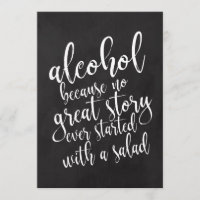 Hochzeitssalon Bar erschwingliches Chalkboard-Zeic