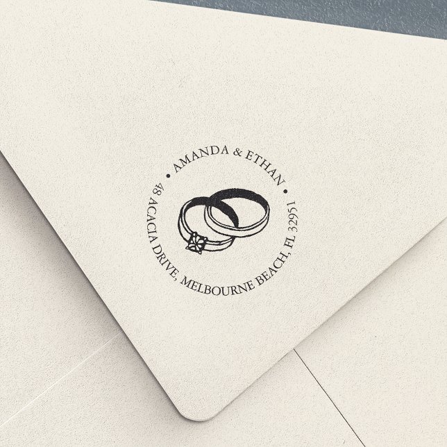 Hochzeitssandale | RÜCKSENDEADRESSE Permastempel (Von Creator hochgeladen)