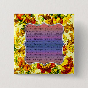 Hochzeitsschaltfläche für Springtime Button