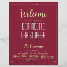 Hochzeitsschick Moderne Elegante Einfache Rote Win