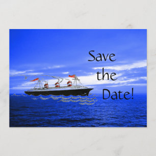 Hochzeitsschifffahrt Save The Date