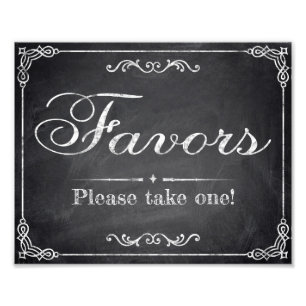 Hochzeitsschilder - Tafel - Favoriten - Fotodruck