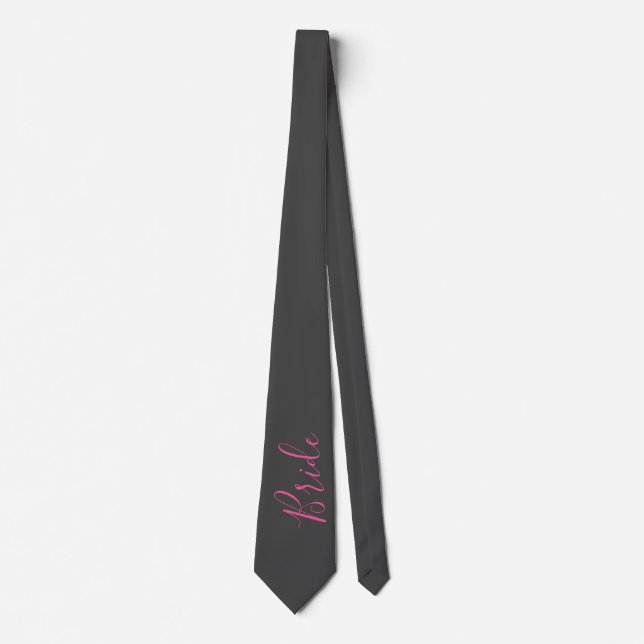 Hochzeitsschlips - Braut Krawatte (Vorderseite)