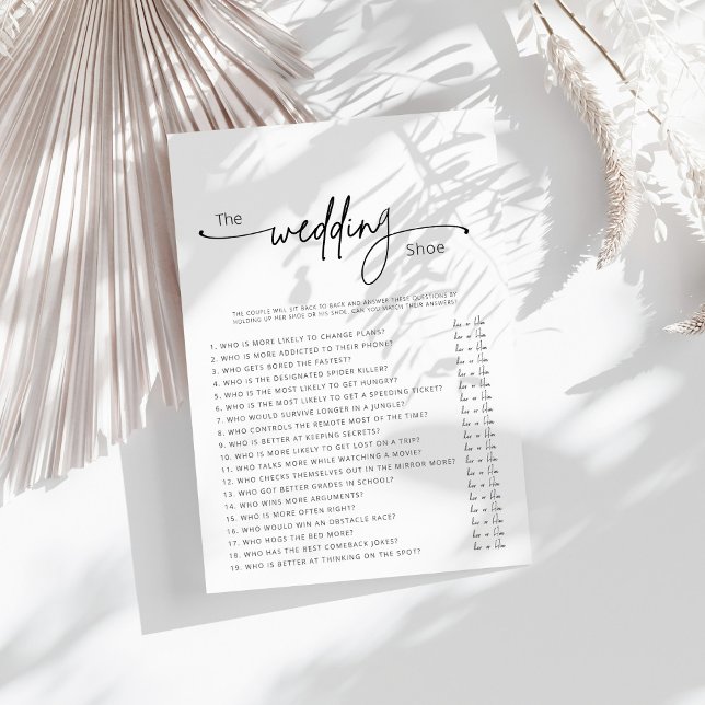 Hochzeitsschuhspiel (Von Creator hochgeladen)