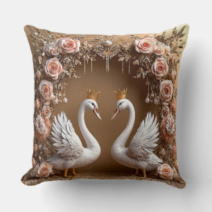 Hochzeitsschwäne Kissen